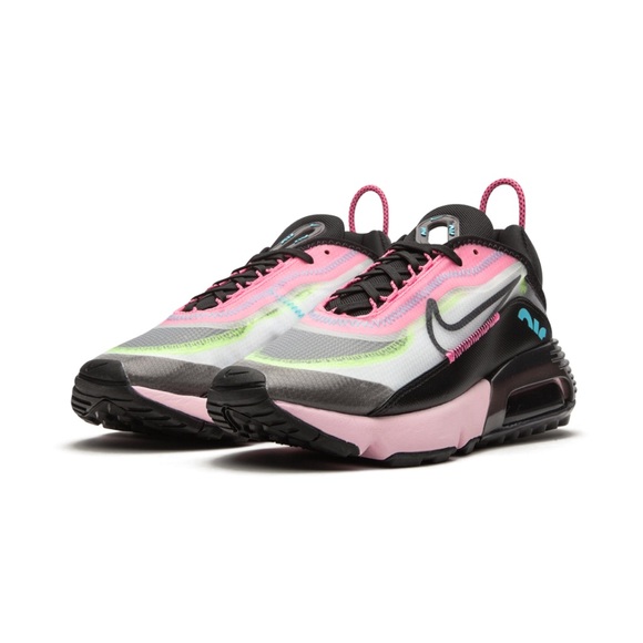 Nike Shoes - Womens Nike Air Max 2090 Black/Pink Sneaker CW4286-100‎ Modern POP
